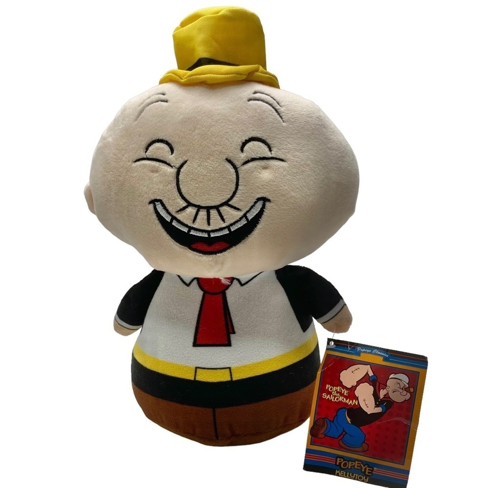 KELLYTOY “Wimpy” From Popeye Plush Stuffed Doll, NWT